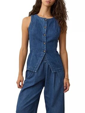 Marine Layer Charlie Denim Vest